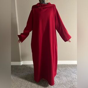 Maxi hooded oversized dress